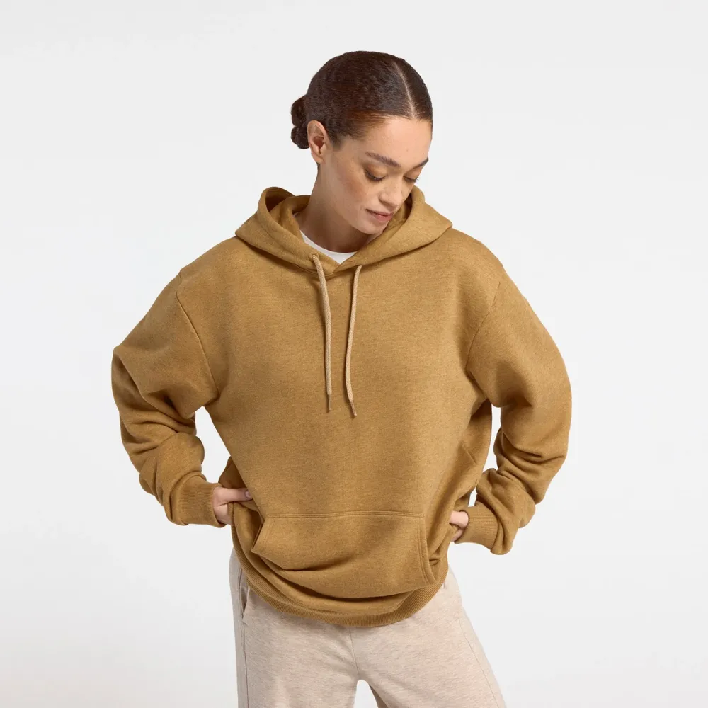 Allbirds Unisex Merino Blend Hoodie - Stony Beige Heather