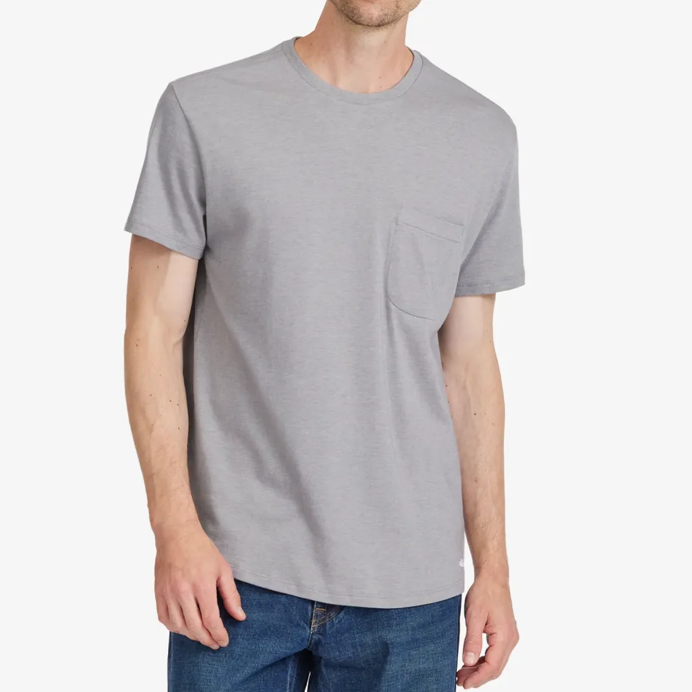 Allbirds Men's Soft Merino Tee - Medium Grey