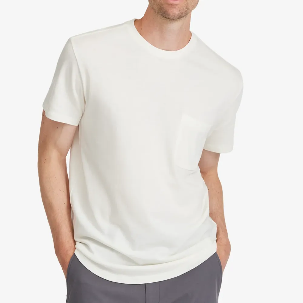 Allbirds Men's Soft Merino Tee - Natural White