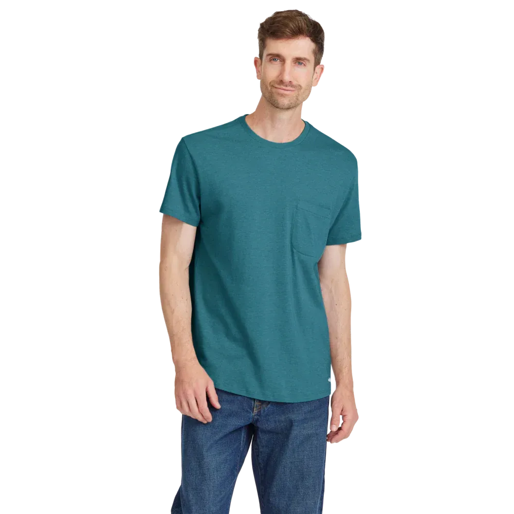 Allbirds Men's Soft Merino Tee - Chasm Teal