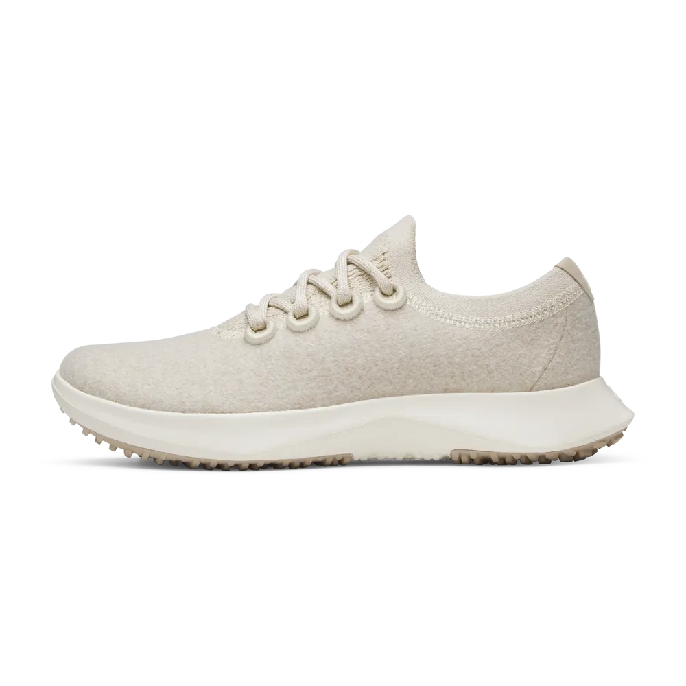 Allbirds Men's Wool Dasher Mizzle - Stony Cream (Natural White Sole)