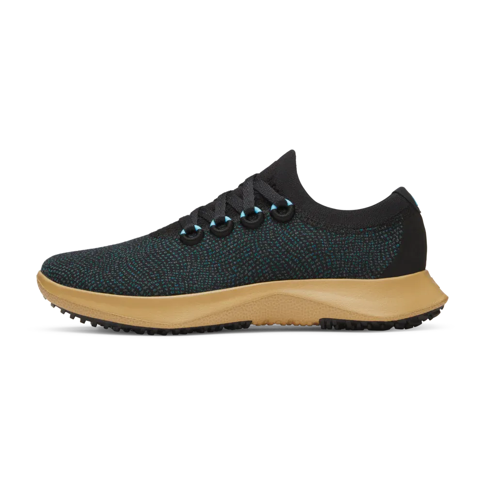 Allbirds Men's Wool Dasher Mizzle - Natural Black/Chasm Teal (Stony Beige Sole)
