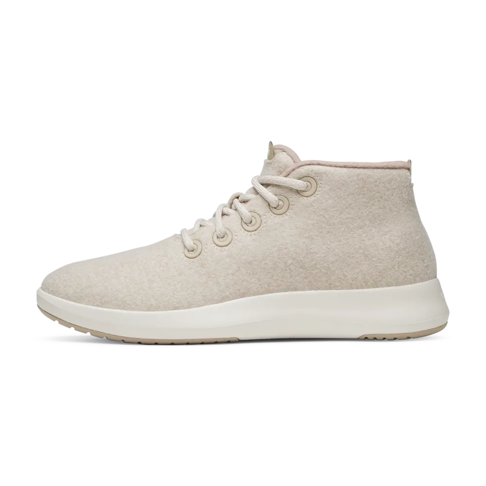 Allbirds Men's Wool Runner-up Mizzle - Stony Cream (Natural White Sole)