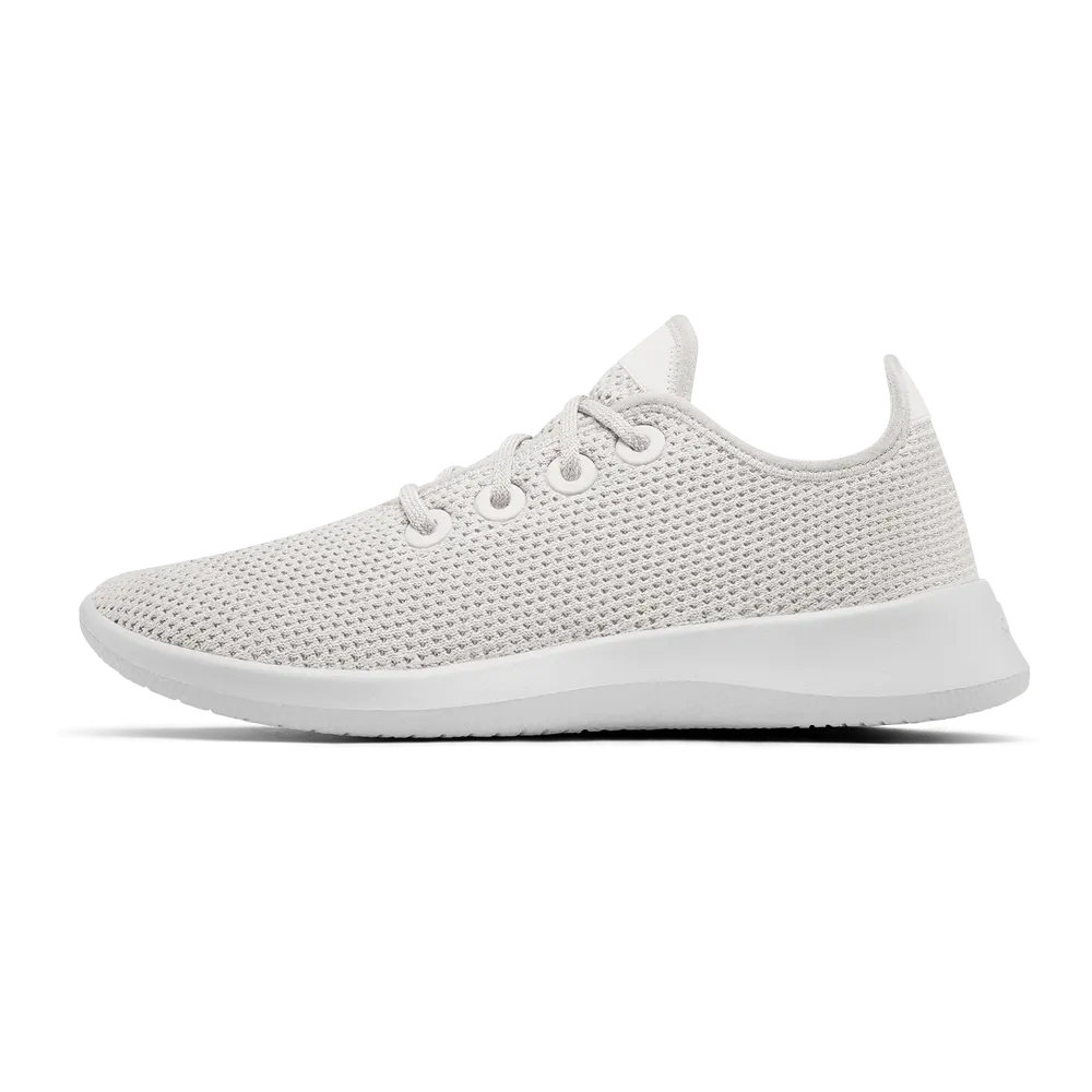 Allbirds Men's Tree Runner - Kaikoura White (White Sole)