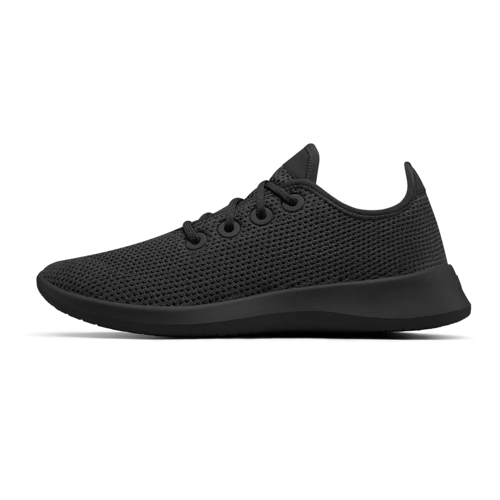 Allbirds Men's Tree Runner - Jet Black (Black Sole)