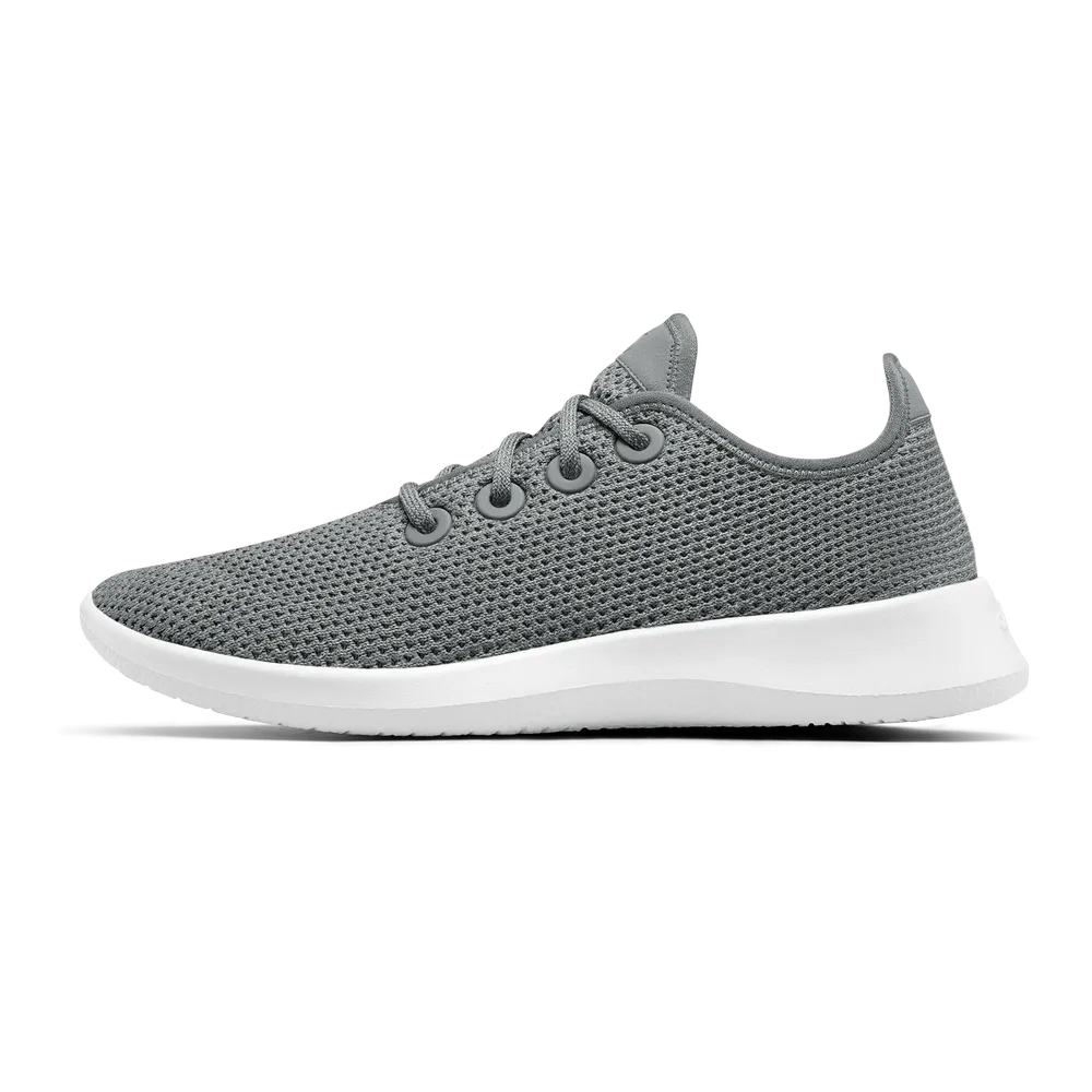 Allbirds Men's Tree Runner - Mist (White Sole)
