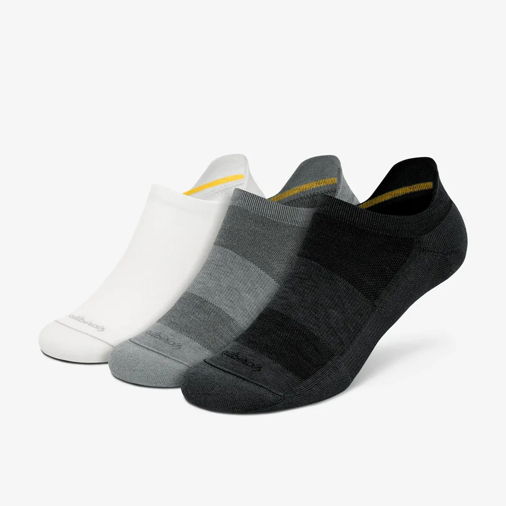 Allbirds Anytime Ankle Sock 3-Pack - Blizzard/Medium Grey/Natural Black