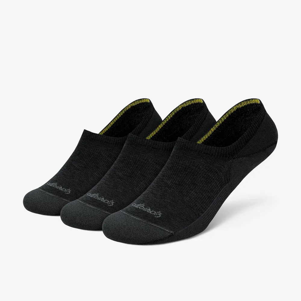 Allbirds Anytime No Show Sock 3-Pack  - Natural Black
