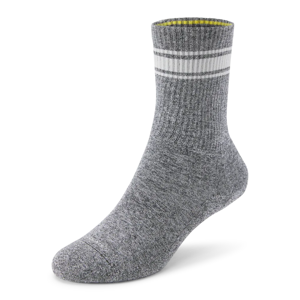 Allbirds Anytime Crew Sock - Natural Grey Heather/Light Grey