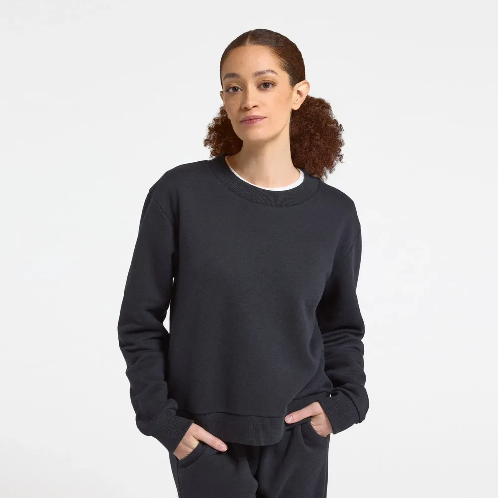 Allbirds Women's Merino Blend Sweatshirt - True Black