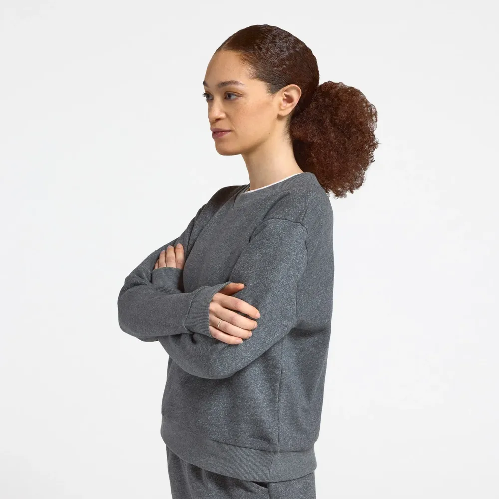 Allbirds Women's Merino Blend Sweatshirt - Natural Grey Heather