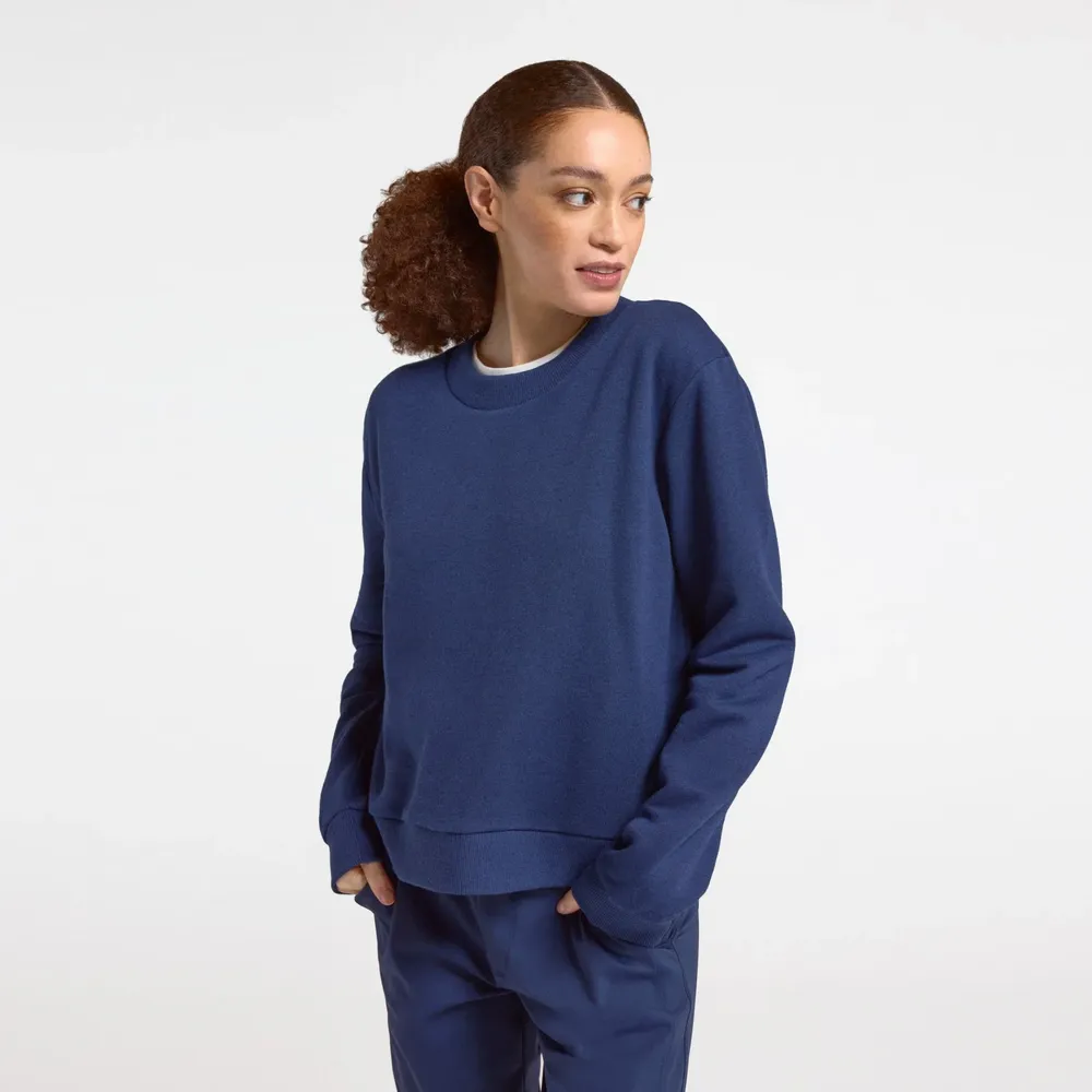 Allbirds Women's Merino Blend Sweatshirt - Deep Navy