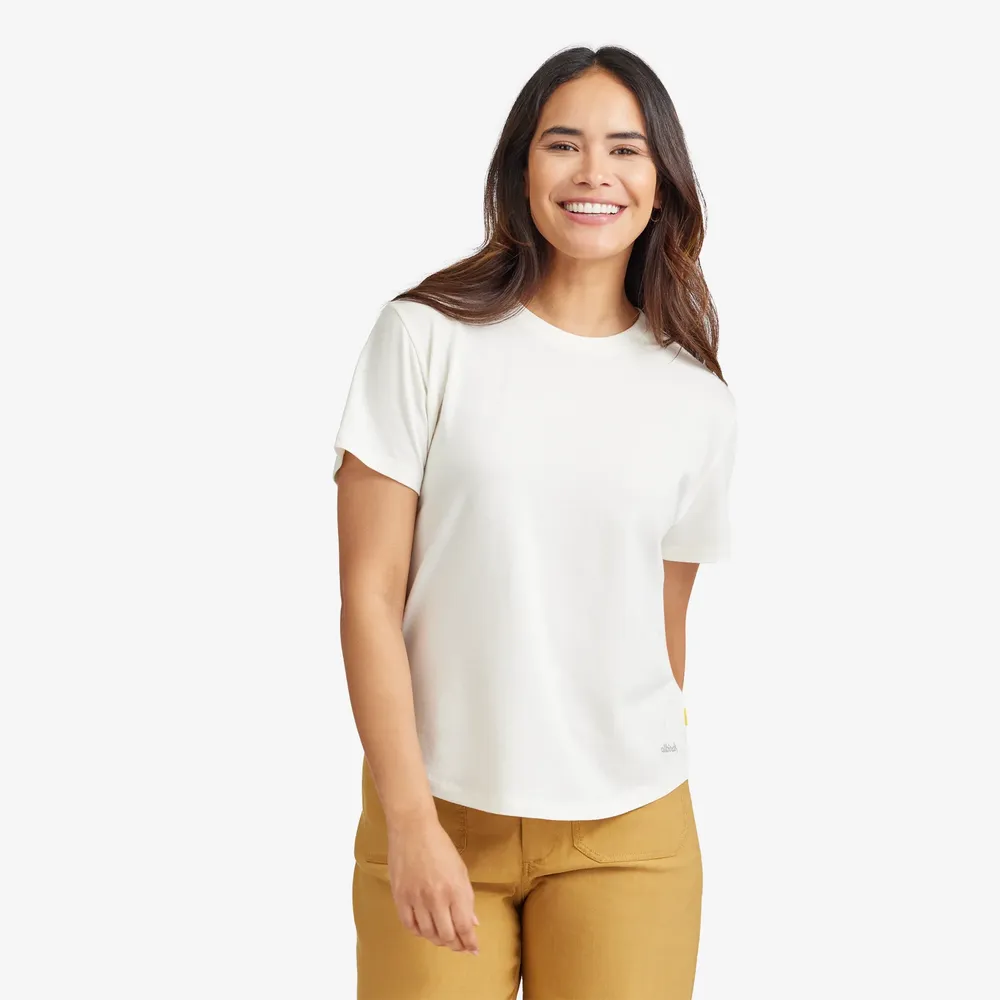 Allbirds Women's Soft Merino Tee - Natural White