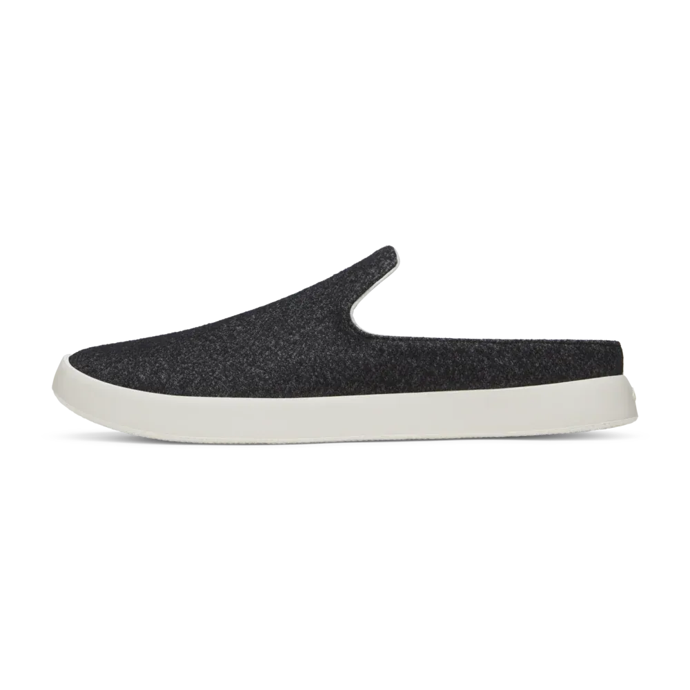 Allbirds Women's Wool Lounger Mule - Dark Grey (Natural White Sole)