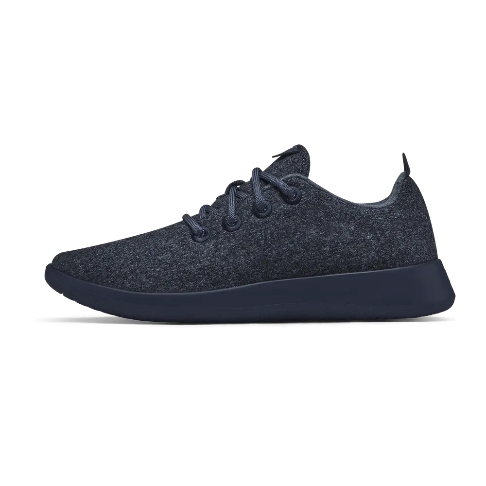 Allbirds Women's Wool Runner - Savanna Night (Navy Sole)