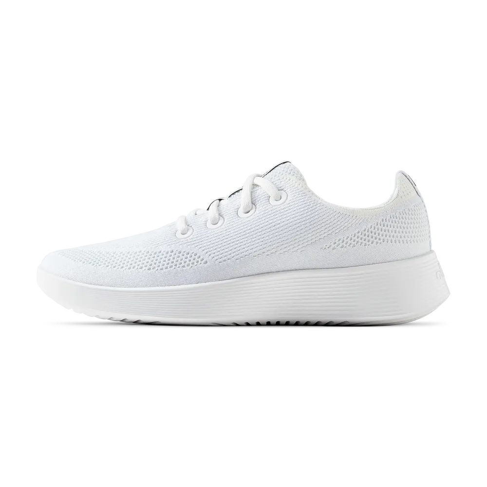 Allbirds Women's Tree Runner Go - Blizzard (Blizzard Sole)