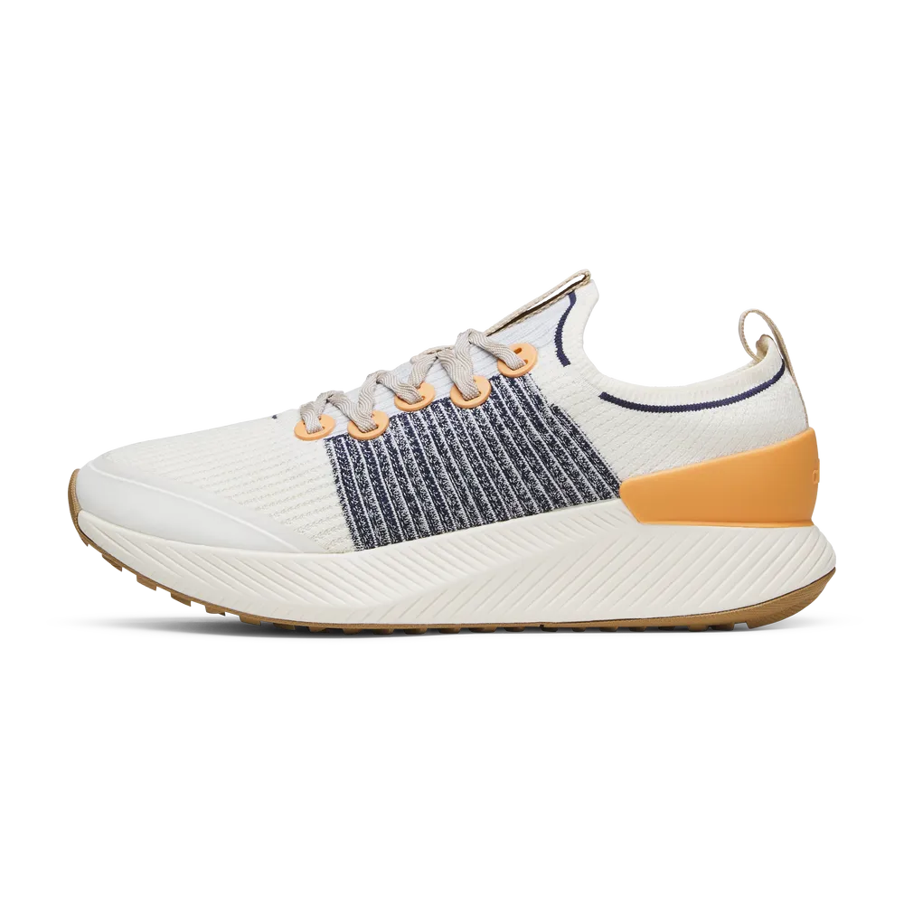 Allbirds Women's Tree Glider - Natural White/Hanami Orange (Twilight White Sole)