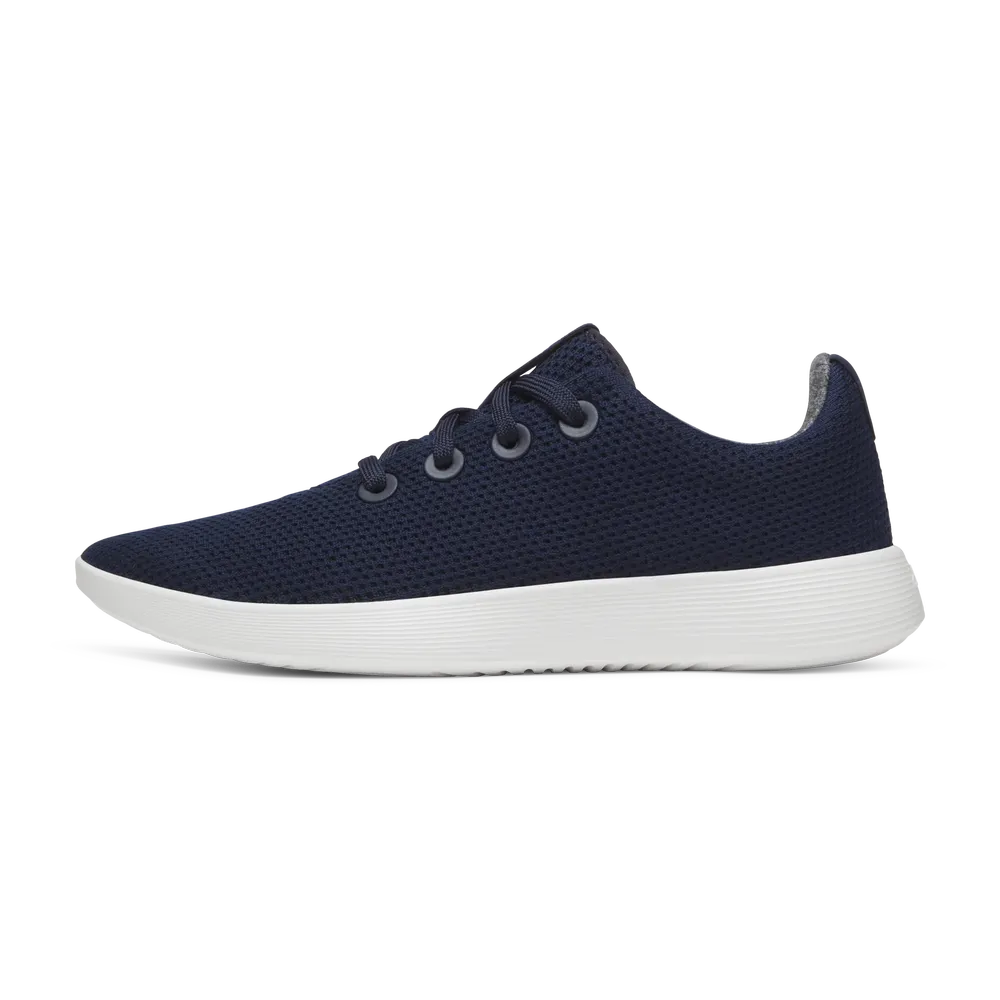 Allbirds Women's Tree Runner NZ - Dark Navy (Blizzard Sole)