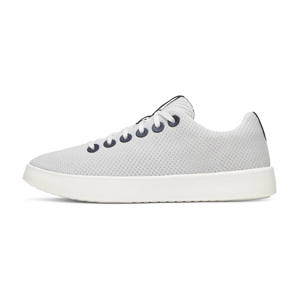 Allbirds Women's Cruiser - Blizzard/Dark Navy (Blizzard Sole)