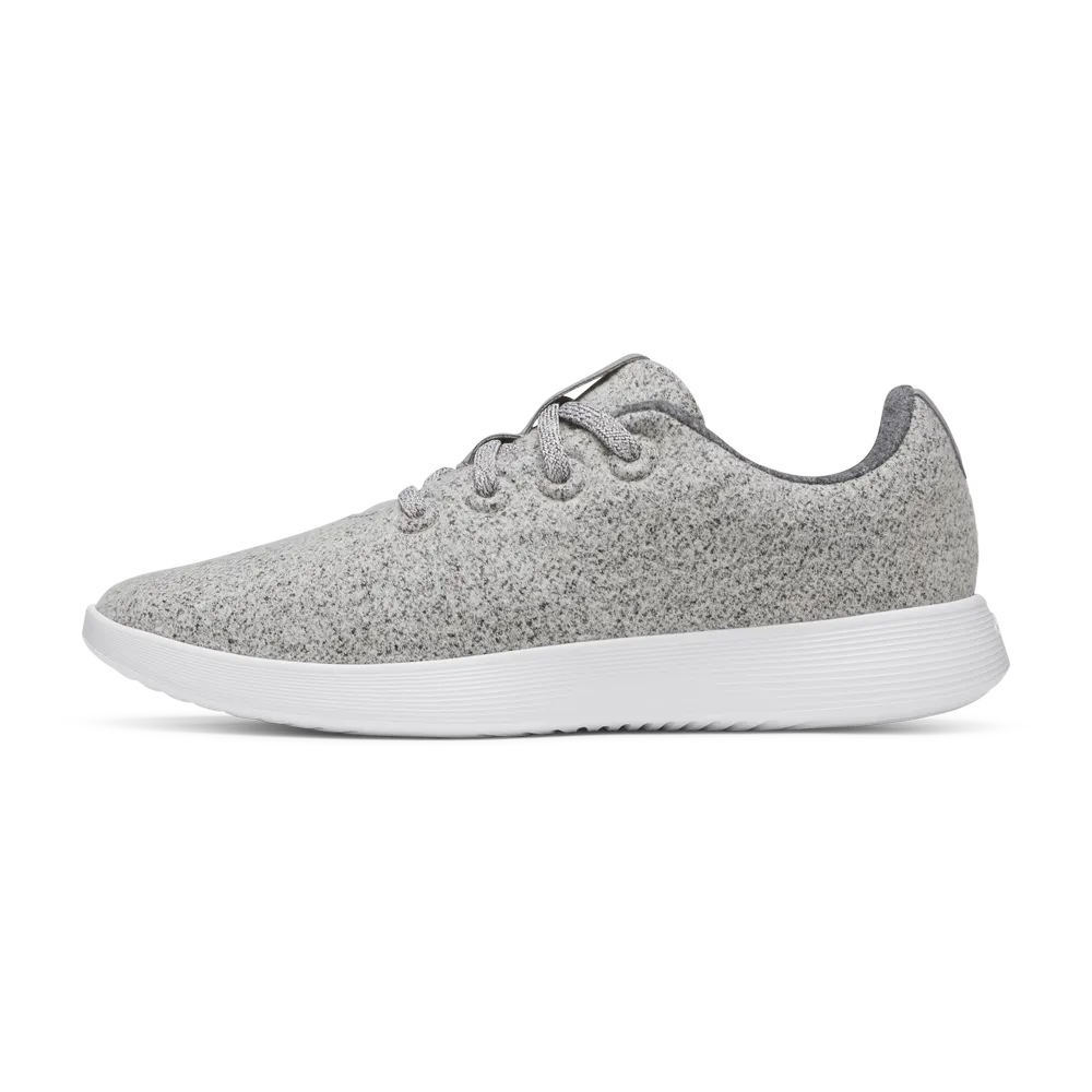 Allbirds Women's Wool Runner NZ - Medium Grey (Blizzard Sole)